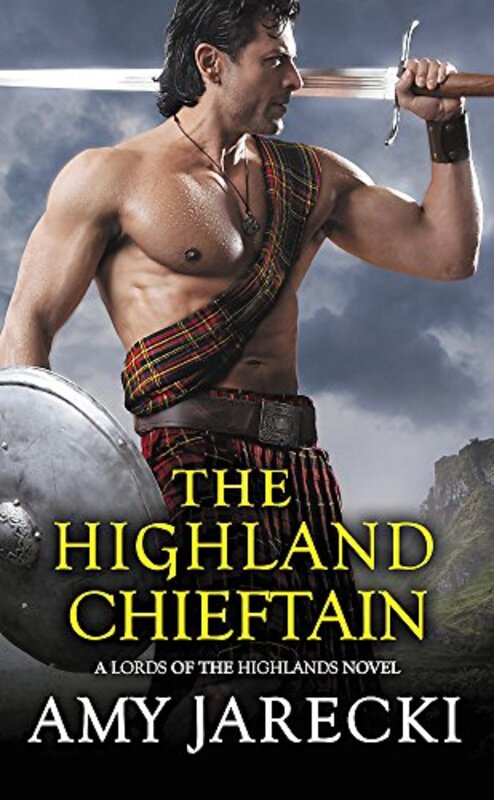 Book cover for "The Highland Chieftain" by Amy Jarecki