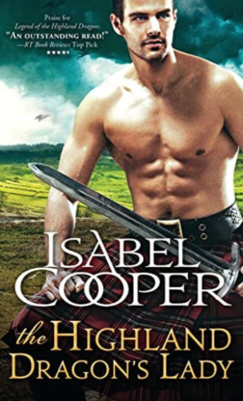 Book cover for "The Highland Dragon's Lady" by Isabel Cooper