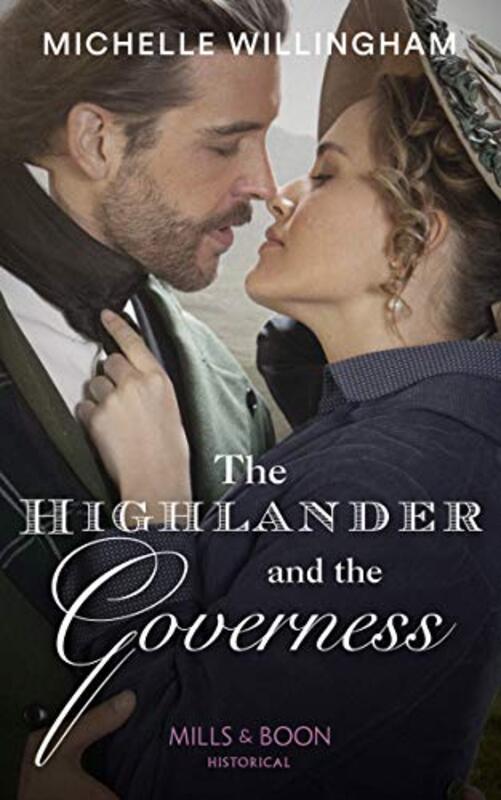 Book cover for "The Highlander And The Governess" by Michelle Willingham