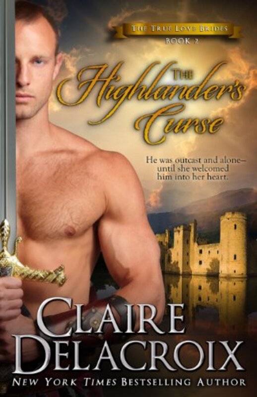 Book cover for "The Highlander's Curse" by Deborah Cooke