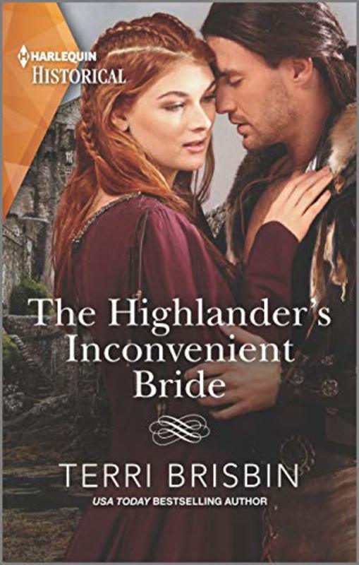 Book cover for "The Highlander's Inconvenient Bride" by Terri Brisbin