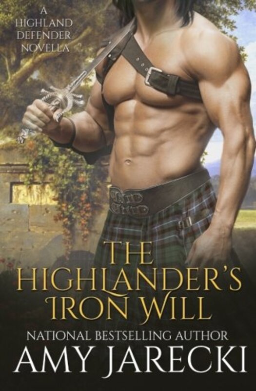 Book cover for "The Highlander's Iron Will" by Amy Jarecki