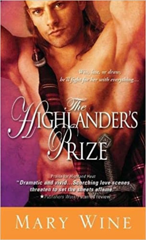 Book cover for "The Highlander's Prize" by Mary Wine
