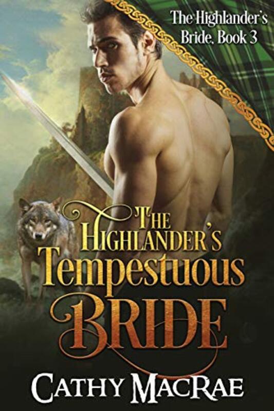 Book cover for "The Highlander's Tempestuous Bride" by Cathy MacRae