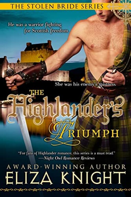 Book cover for "The Highlander's Triumph" by Eliza Knight