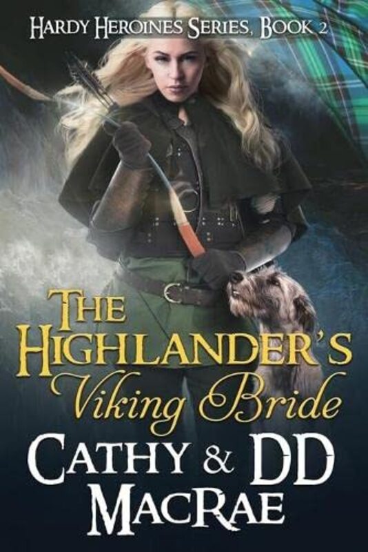 Book cover for "The Highlander's Viking Bride" by Cathy MacRae
