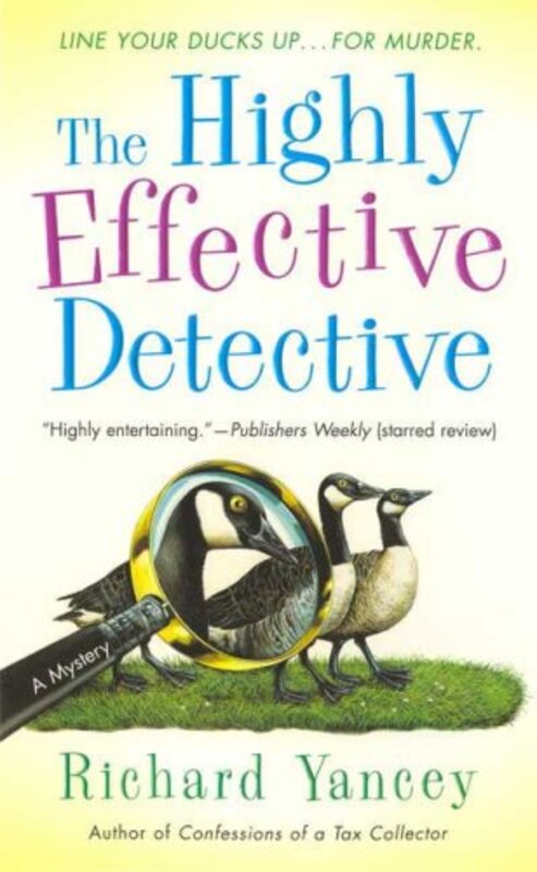 Book cover for "The Highly Effective Detective" by Richard Yancey