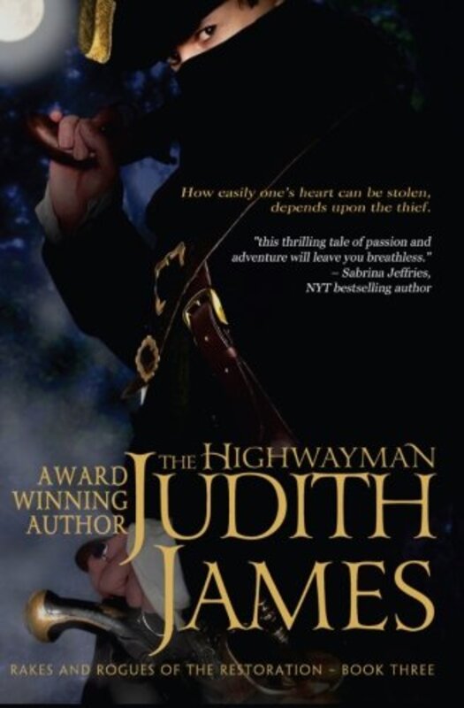 Book cover for "The Highwayman" by Judith James
