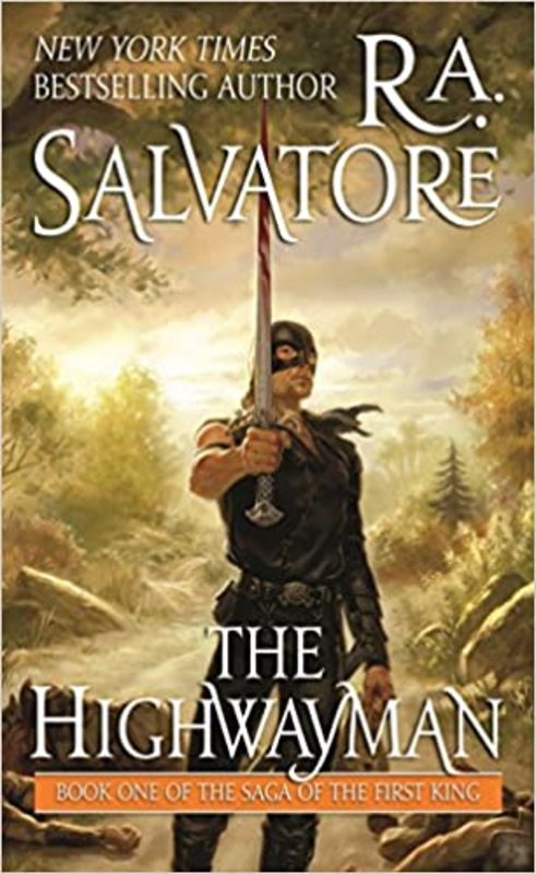 Book cover for "The Highwayman" by RA Salvatore