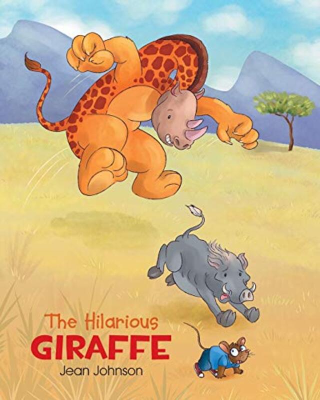 Book cover for "The Hilarious Giraffe" by Jean Johnson