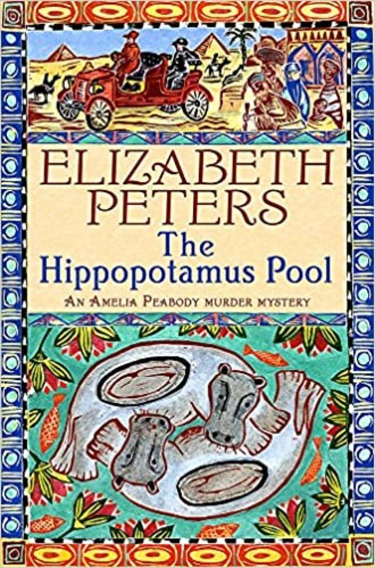 Book cover for "The Hippopotamus Pool" by Elizabeth Peters