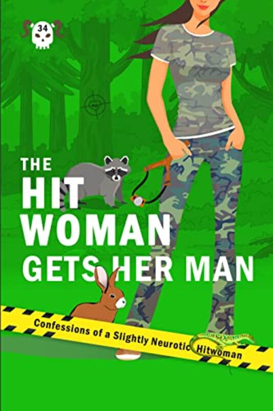 Book cover for "The Hitwoman Gets Her Man" by JB Lynn