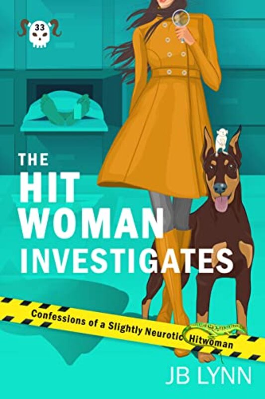 Book cover for "The Hitwoman Investigates" by JB Lynn