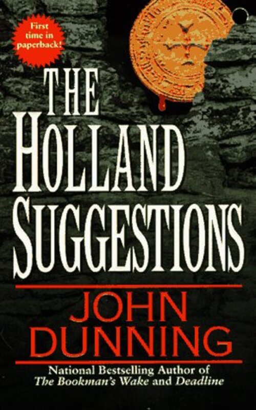 Book cover for "The Holland Suggestions" by John Dunning