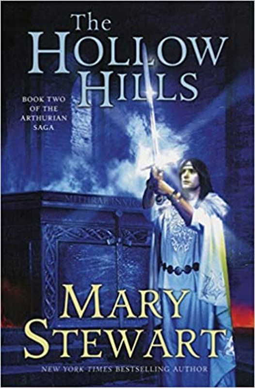 Book cover for "The Hollow Hills" by Mary Stewart