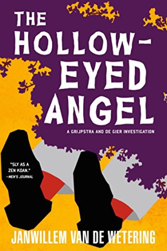Book cover for "The Hollow-Eyed Angel" by Janwillem van de Wetering
