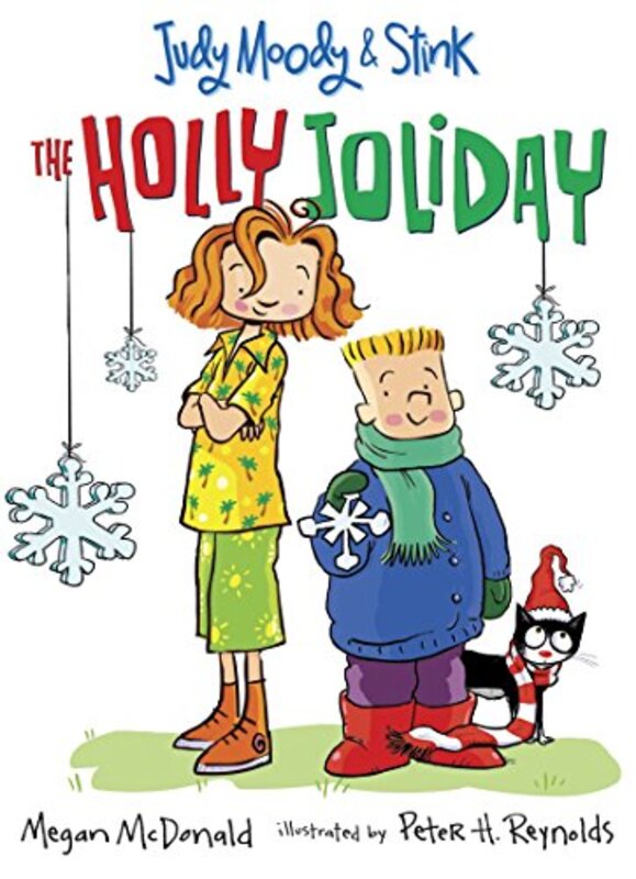 Book cover for "The Holly Joliday" by Megan McDonald