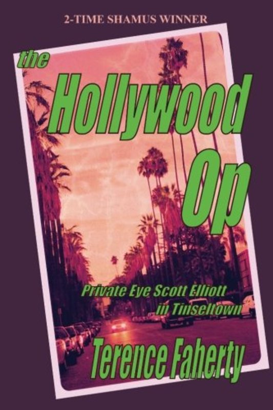 Book cover for "The Hollywood Op" by Terence Faherty