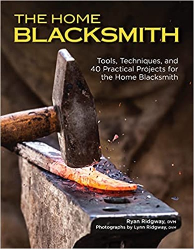 Book cover for "The Home Blacksmith" by Ryan Ridgway