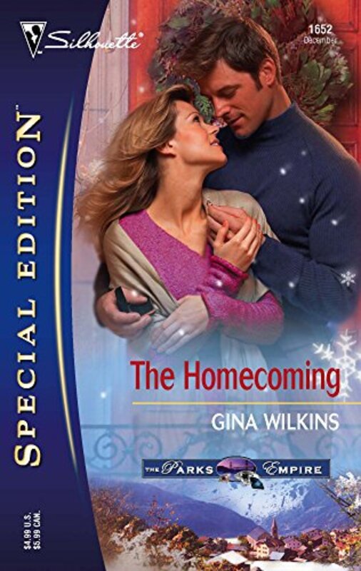 Book cover for "The Homecoming" by Gina Ferris Wilkins