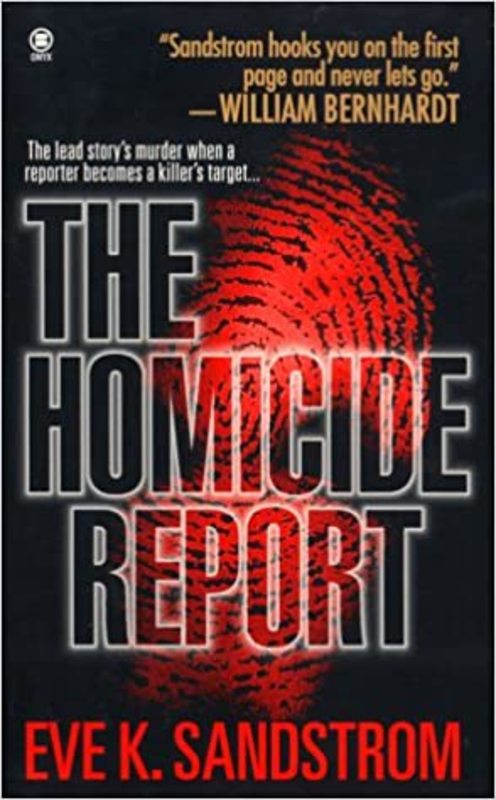 Book cover for "The Homicide Report" by JoAnna Carl