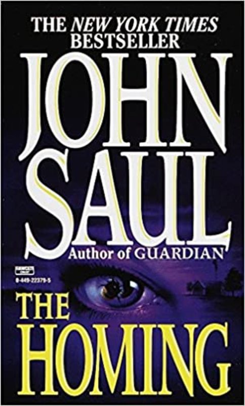 Book cover for "The Homing" by John Saul
