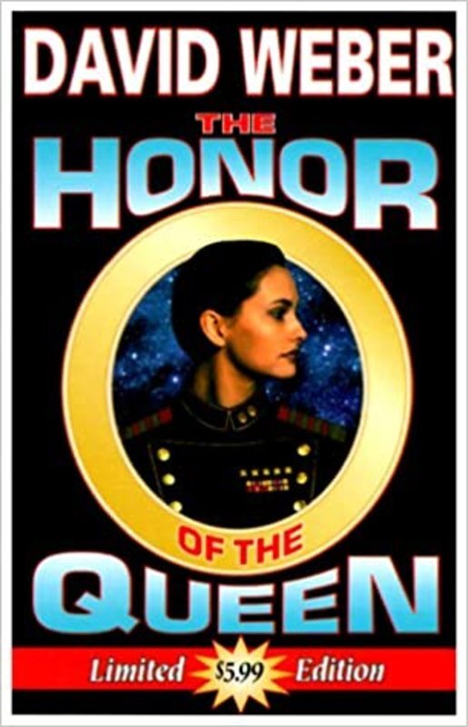 Book cover for "The Honor of the Queen" by David Weber