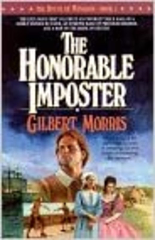 Book cover for "The Honorable Imposter" by Gilbert Morris