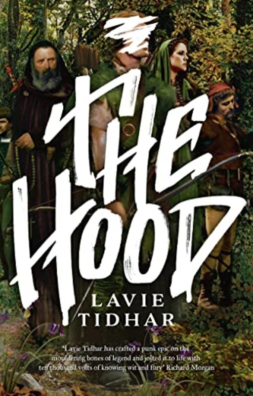Book cover for "The Hood" by Lavie Tidhar