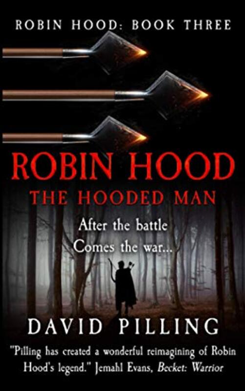 Book cover for "The Hooded Man" by David Pilling