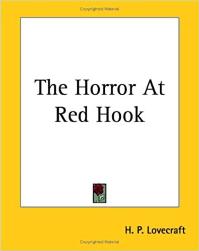 Book cover for "The Horror at Red Hook" by H. P. Lovecraft