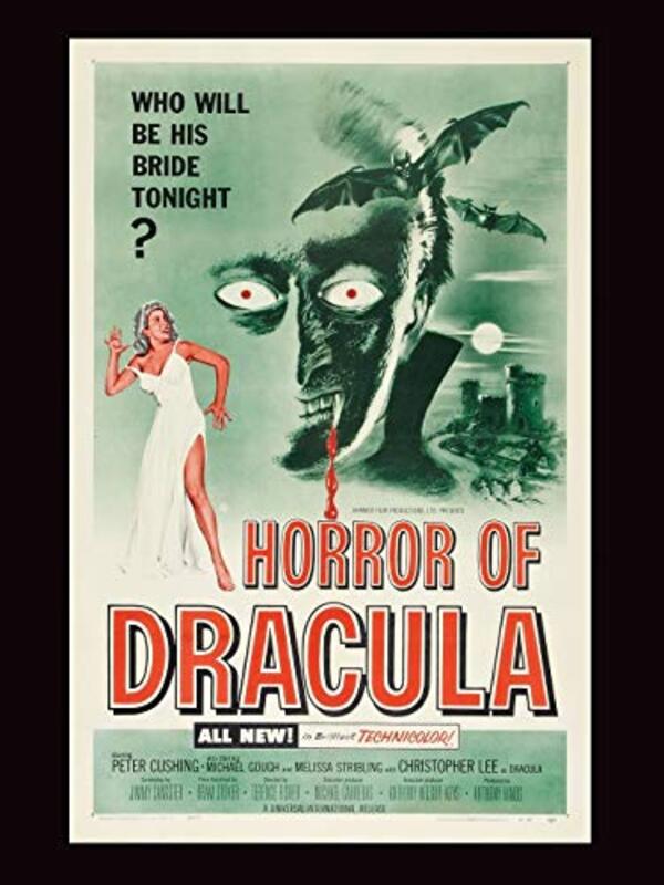 Book cover for "The Horror of Dracula" by Jimmy Sangster
