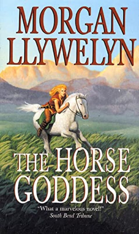 Book cover for "The Horse Goddess" by Morgan Llywelyn
