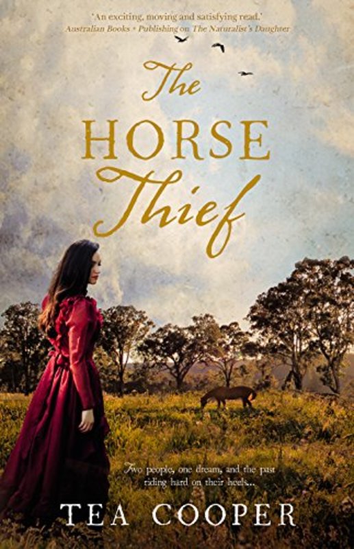 Book cover for "The Horse Thief" by Tea Cooper
