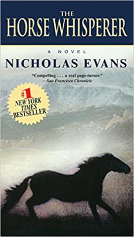 Book cover for "The Horse Whisperer" by Nicholas Evans