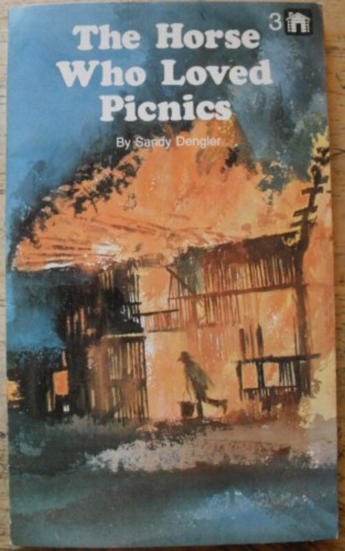 Book cover for "The Horse Who Loved Picnics" by Sandy Dengler