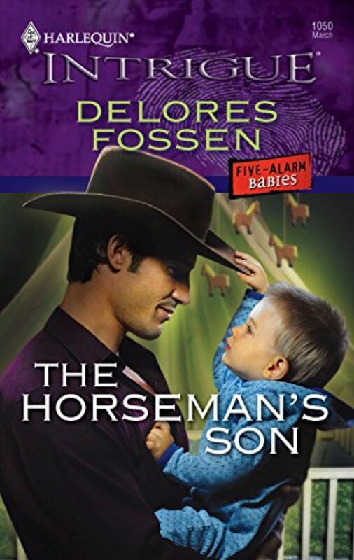 Book cover for "The Horseman's Son" by Delores Fossen