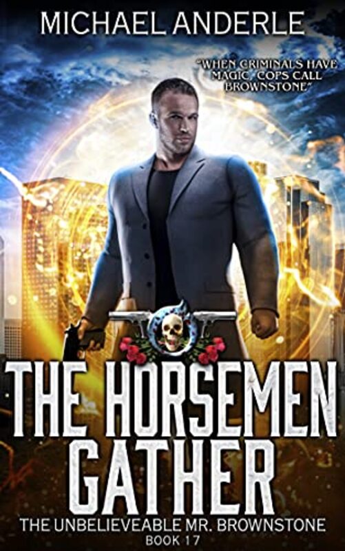 Book cover for "The Horsemen Gather" by Martha Carr