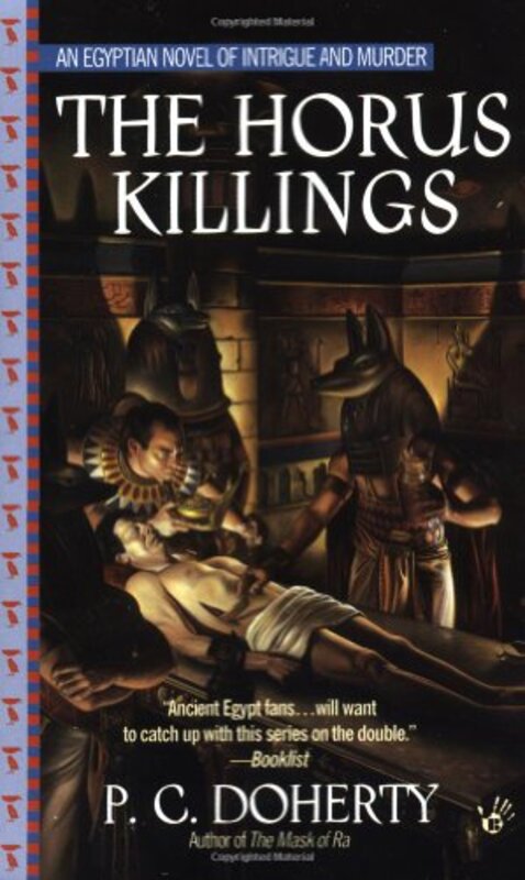 Book cover for "The Horus Killings" by Paul Doherty