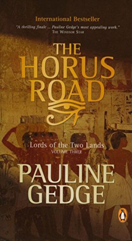 Book cover for "The Horus Road" by Pauline Gedge