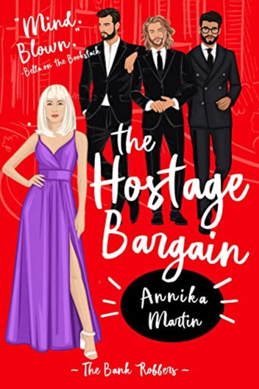 Book cover for "The Hostage Bargain" by Annika Martin