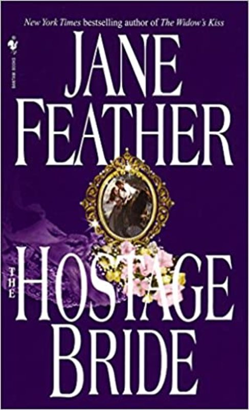 Book cover for "The Hostage Bride" by Jane Feather
