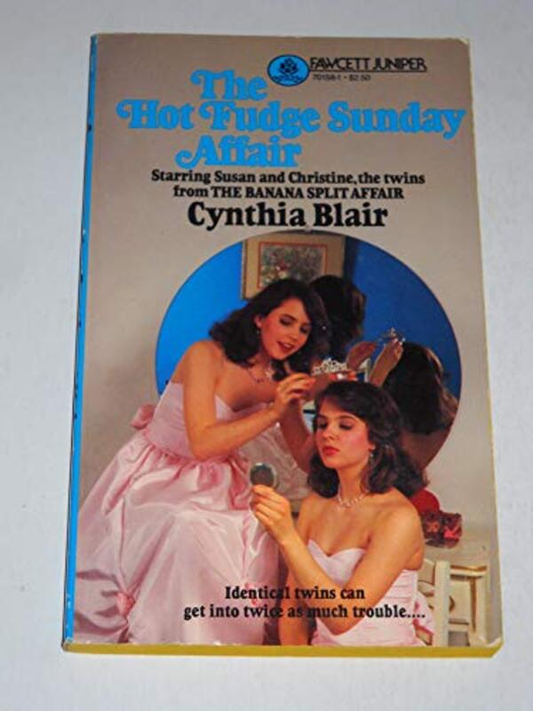 Book cover for "The Hot Fudge Sunday Affair" by Cynthia Blair