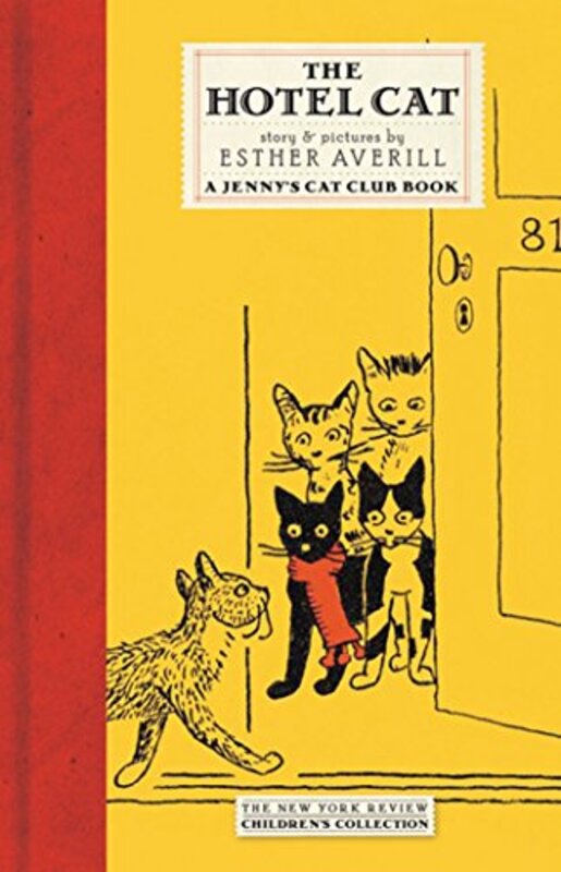 Book cover for "The Hotel Cat" by Esther Averill