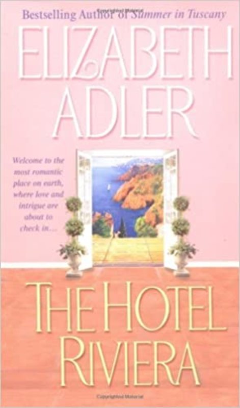 Book cover for "The Hotel Riviera" by Elizabeth Adler