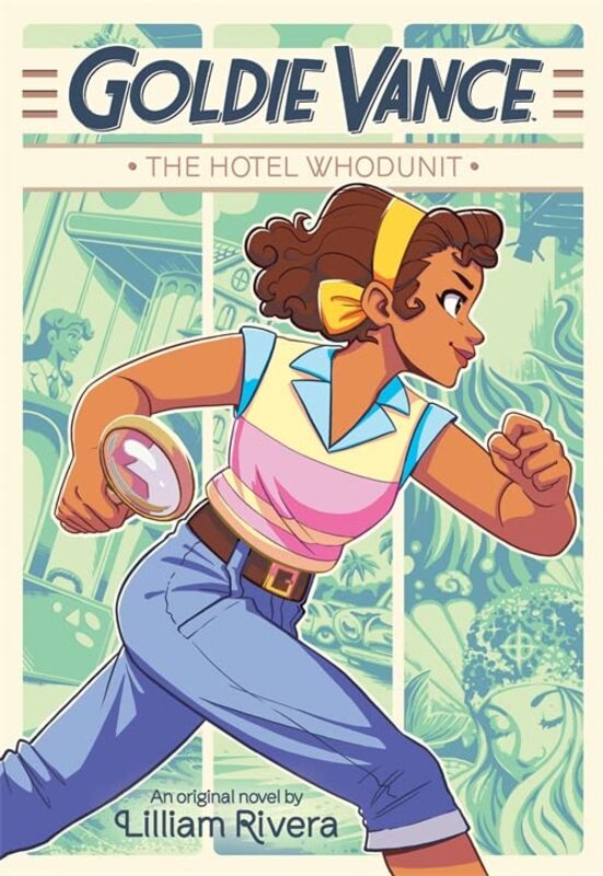Book cover for "The Hotel Whodunit" by Lilliam Rivera