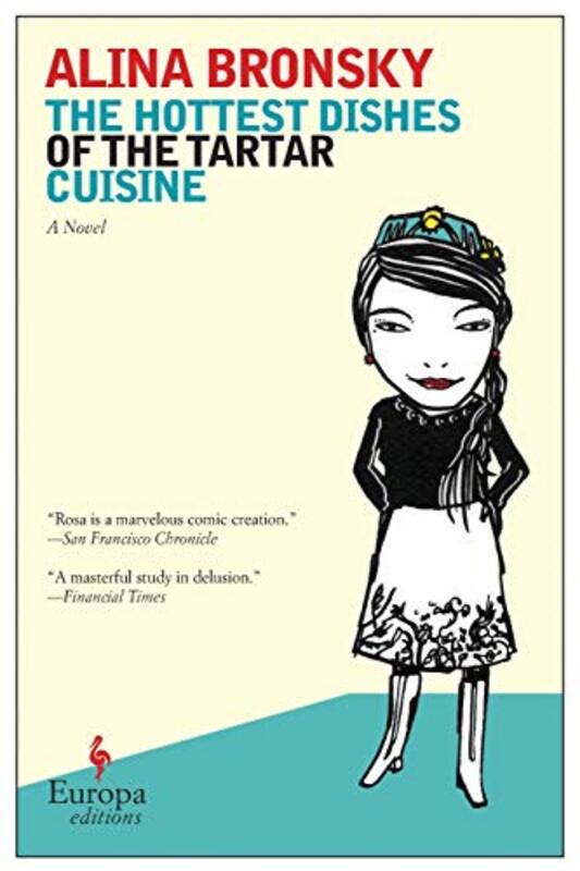 Book cover for "The Hottest Dishes of the Tartar Cuisine" by Alina Bronsky