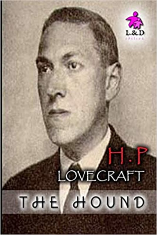 Book cover for "The Hound" by H. P. Lovecraft