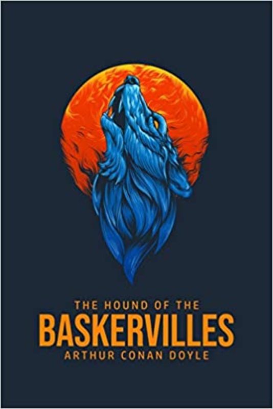 Book cover for "The Hound of the Baskervilles" by Arthur Conan Doyle