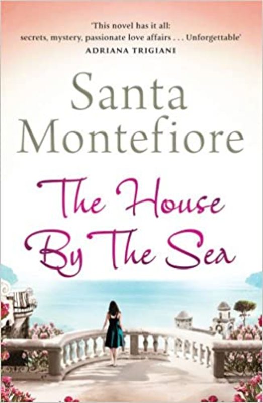 Book cover for "The House By the Sea" by Santa Montefiore